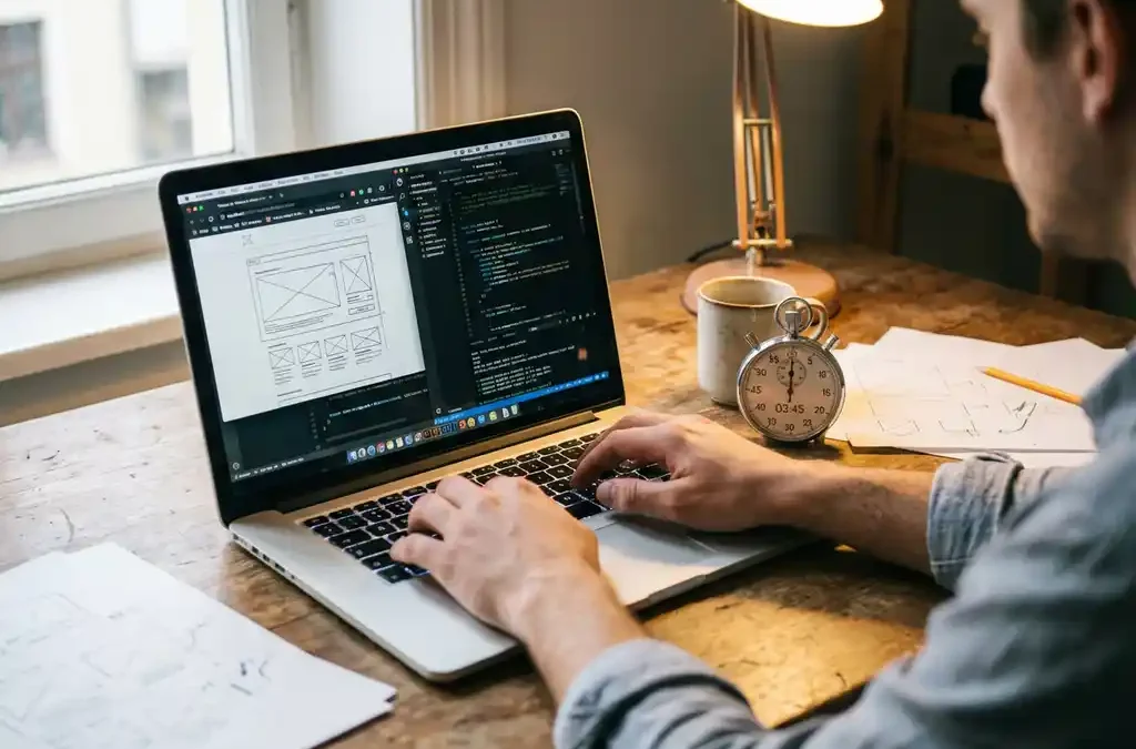 Hoe lang duurt het om een bedrijfswebsite te laten maken?